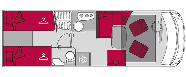 G740GJ pilot interior layout