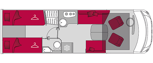 G781FGJ pilote interior layout