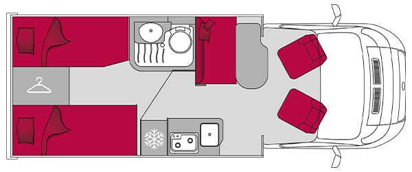 P650GJ interior layout