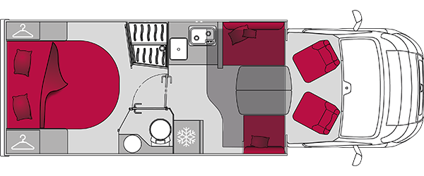 P720FC interior layout